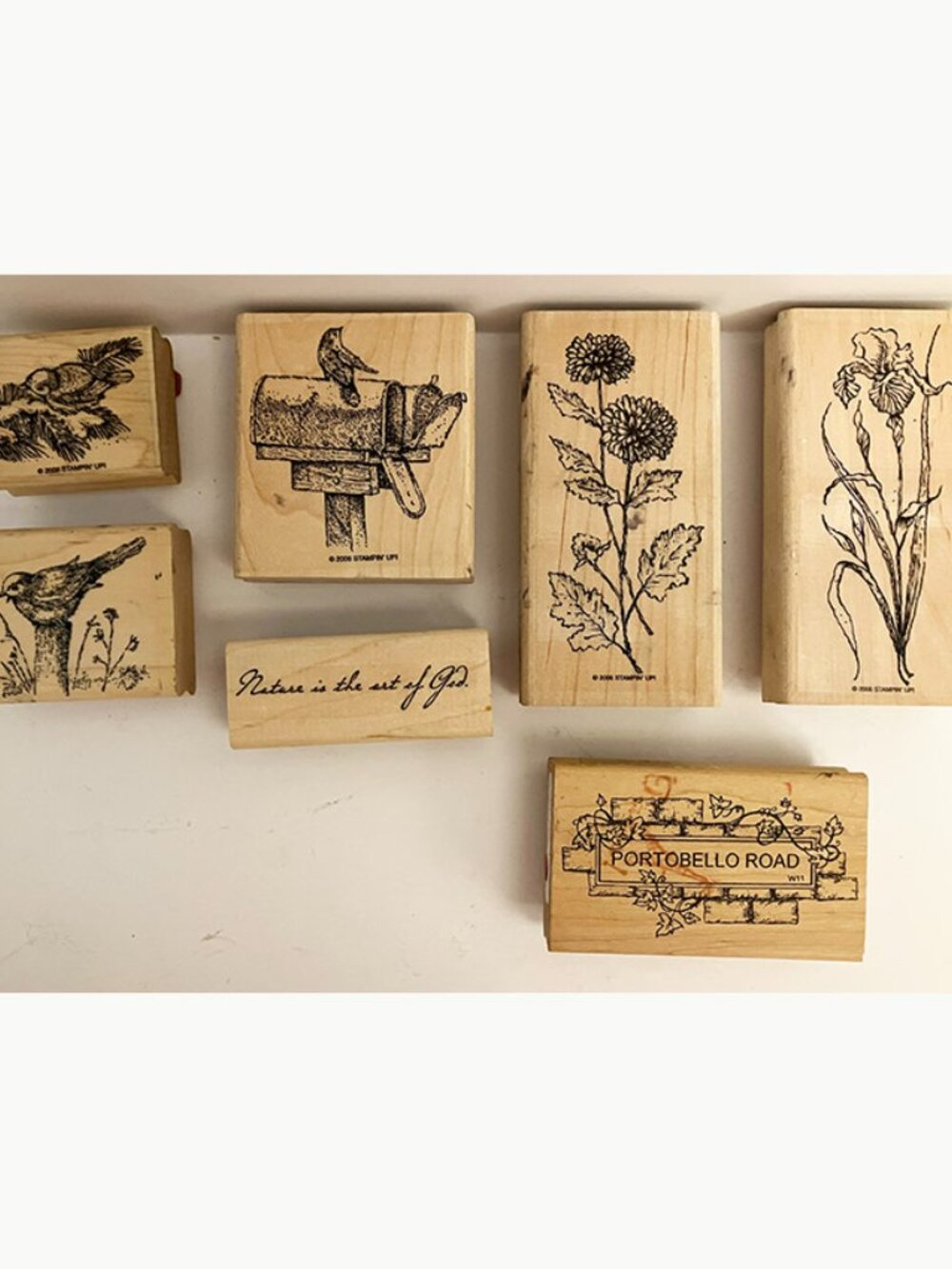 Wooden Crafting Stamp Bundle